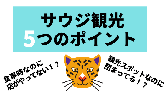 これだけは知っておきたい サウジ観光の心構えと気をつけるべきこと 進め 中東探検隊