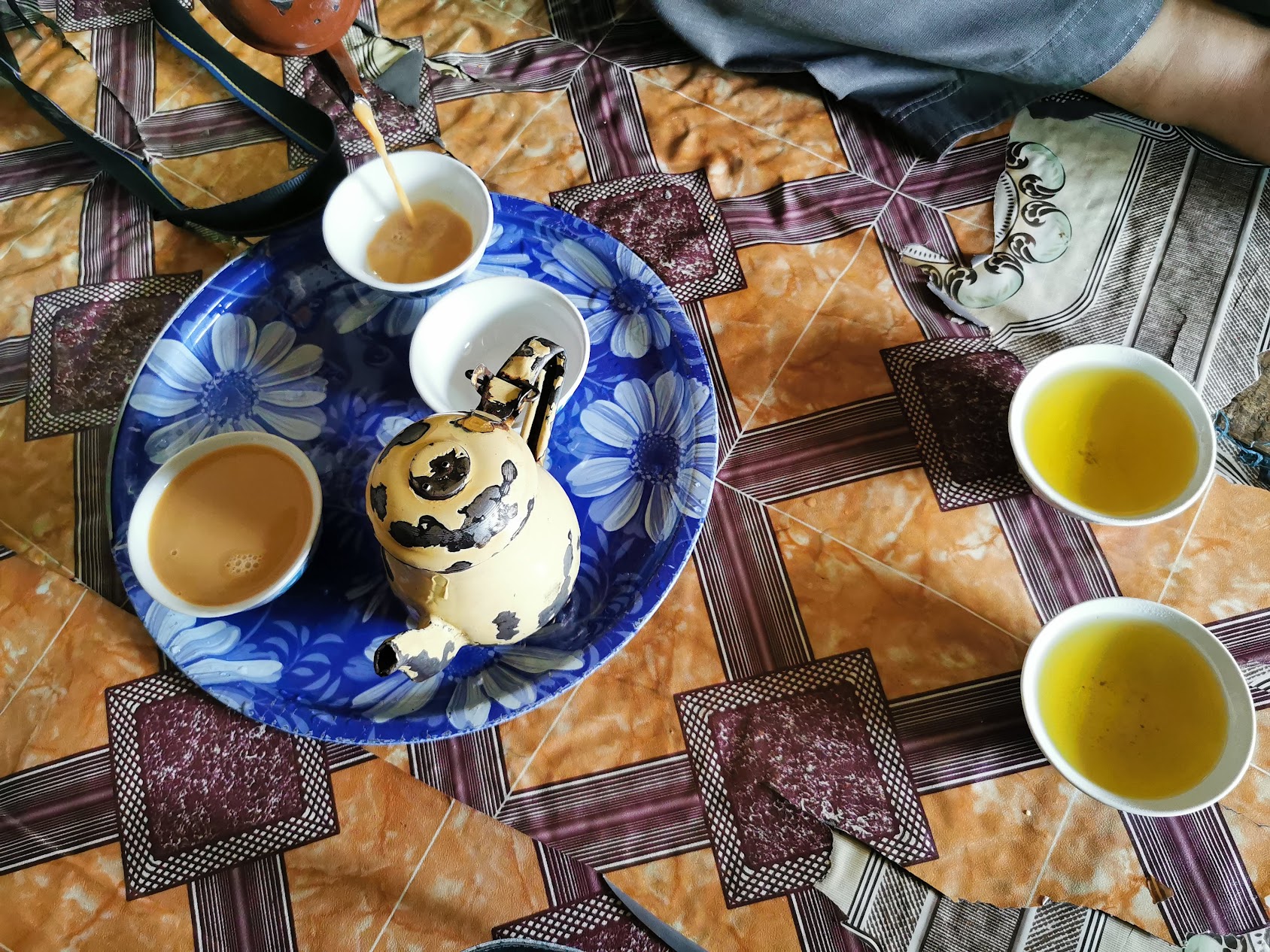 パキスタンのチャイと緑茶